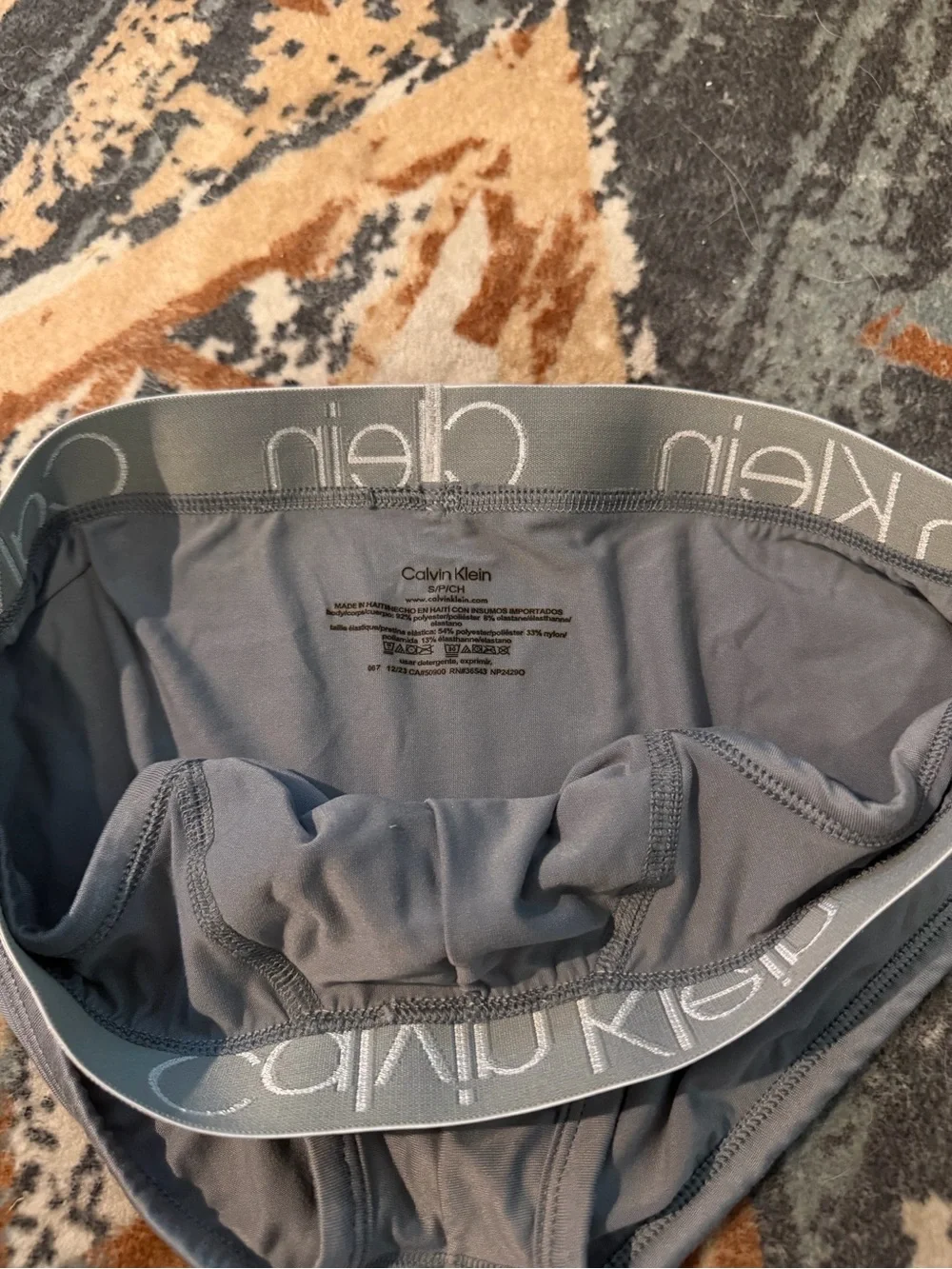 Calvin Klein Men's Grey Briefs
